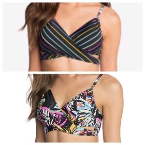 HP! 🎉 Vera Bradley Reversible Bikini Top
